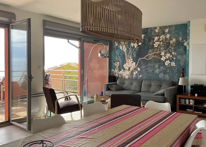 Avec Vue Exceptionnelle Sur Appartamento Cerbère